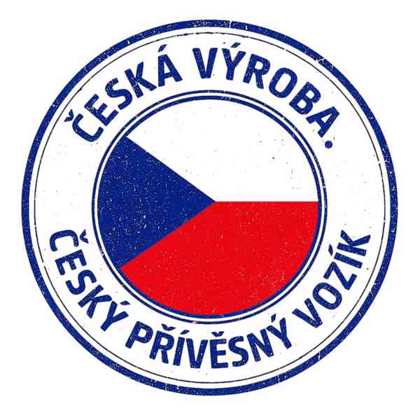 Přívěsný vozík +plachta, NOVÝ, 2,65m x 1,30m y 1,45m, DPH - foto 24