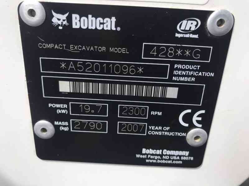 Minirypadlo Bobcat 428 G - foto 13