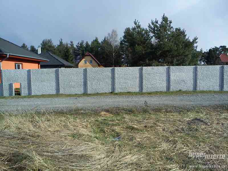 Betonové ploty - foto 1