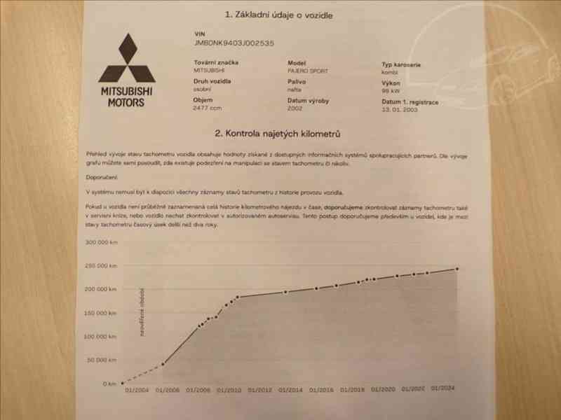 Mitsubishi Pajero 2,5 TD SPORT,TAŽ.ZAŘ. - foto 15