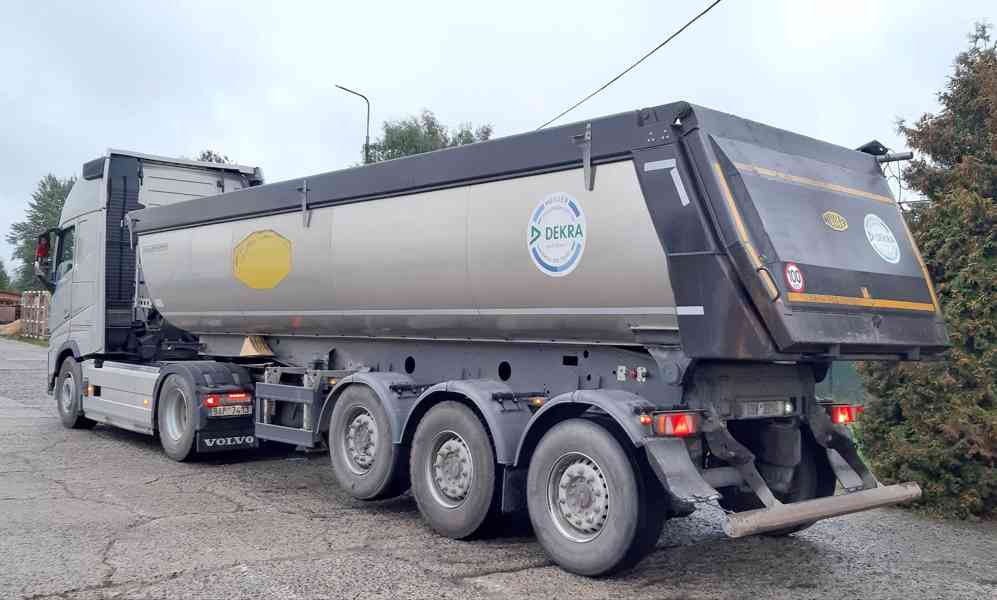 PRONÁJEM / PRODEJ sklápěcí termo návěs MEILLER 28 m3 - foto 3