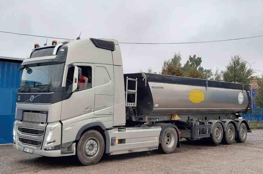 PRONÁJEM / PRODEJ sklápěcí termo návěs MEILLER 28 m3 - foto 2