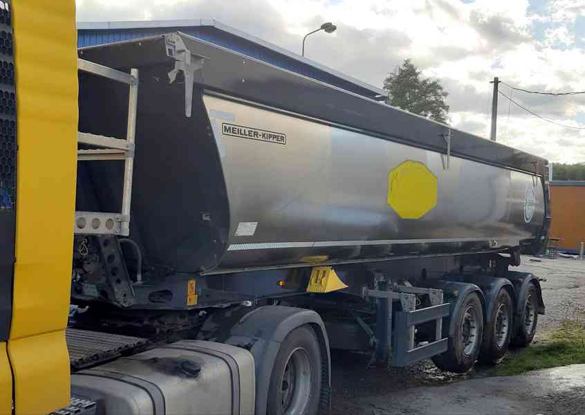 PRONÁJEM / PRODEJ sklápěcí termo návěs MEILLER 28 m3 - foto 2