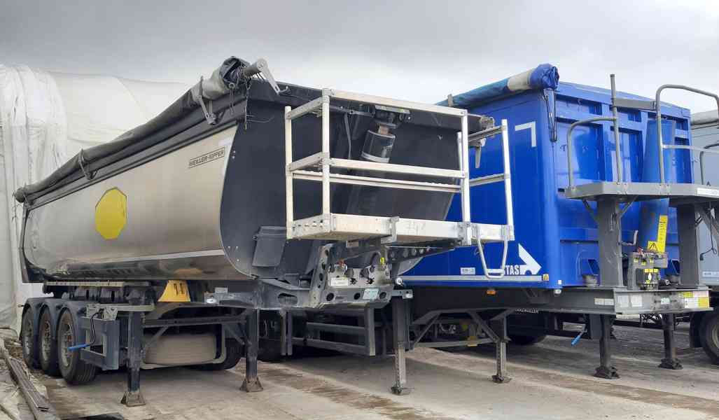 PRONÁJEM / PRODEJ sklápěcí termo návěs MEILLER 28 m3 - foto 4