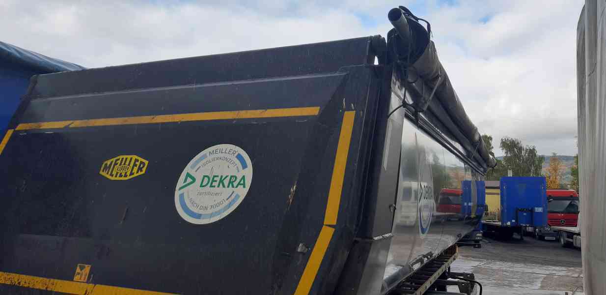 PRONÁJEM / PRODEJ sklápěcí termo návěs MEILLER 28 m3 - foto 10