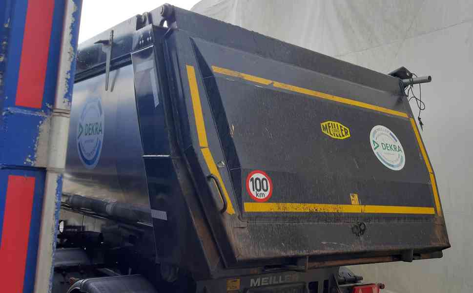 PRONÁJEM / PRODEJ sklápěcí termo návěs MEILLER 28 m3 - foto 6