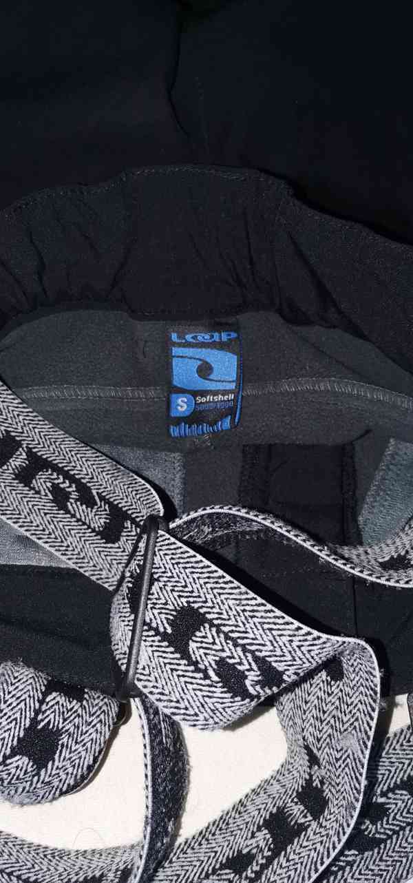 Zimní lyžařské i vycházkové softshell kalhoty LOAP, vel. S - foto 9