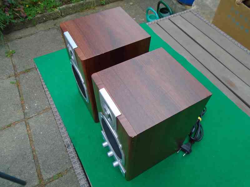 PC repro reproduktory Genius SP-HF 1255A funkční hrají super - foto 5