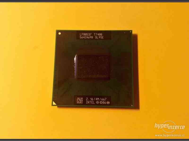 Intel Core 2 Duo T7400, 2.16 GHz, SL9SE - foto 1