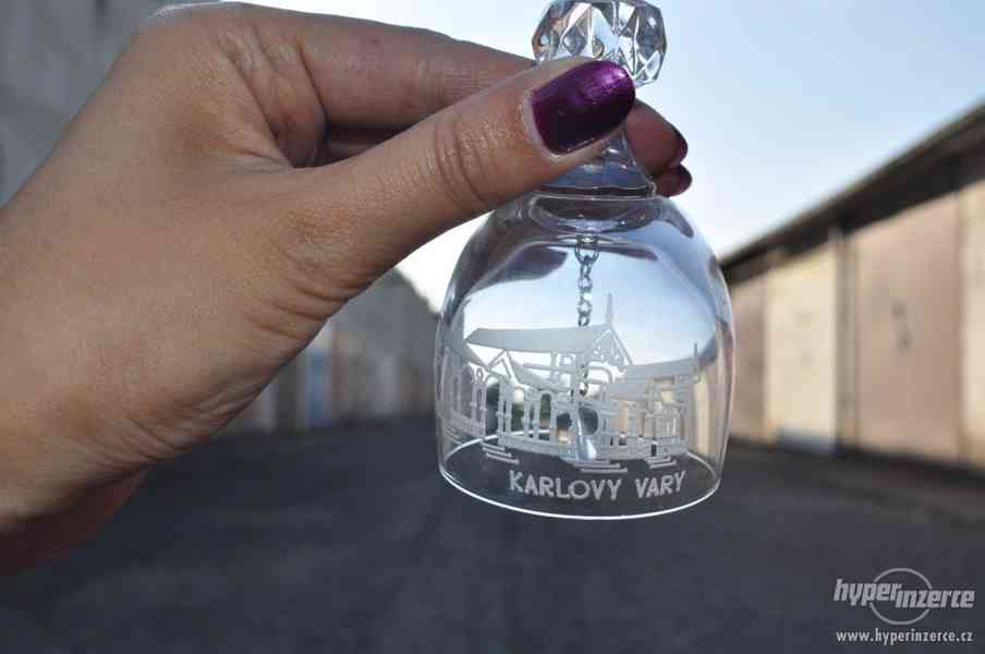 +++Křišťálový broušený zvonek-Karlovy Vary+++ - foto 1