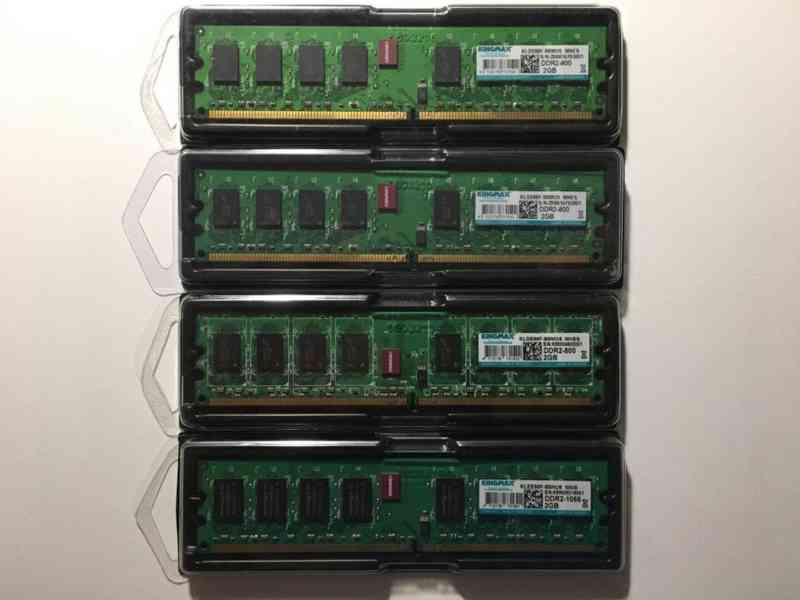 RAM 8GB(4x2GB) DDR2 800Mhz CL5 zn.Kingmax - foto 2