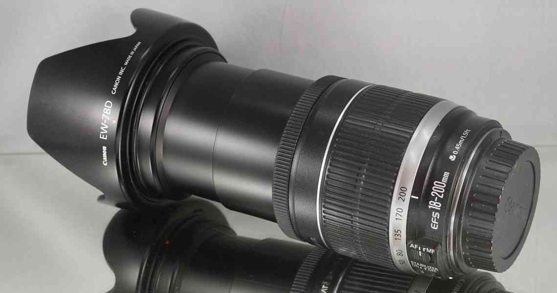 Canon EF-S 18-200mm f/4-5,6 IS **APS-C 11x Zoom - foto 8