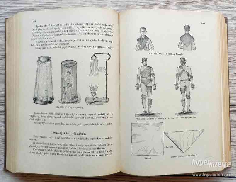 Stará léčitelská kniha Přírodní léčba a domácí lékař, 1923 - foto 5