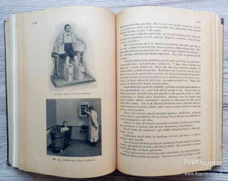 Stará léčitelská kniha Přírodní léčba a domácí lékař, 1923 - foto 7