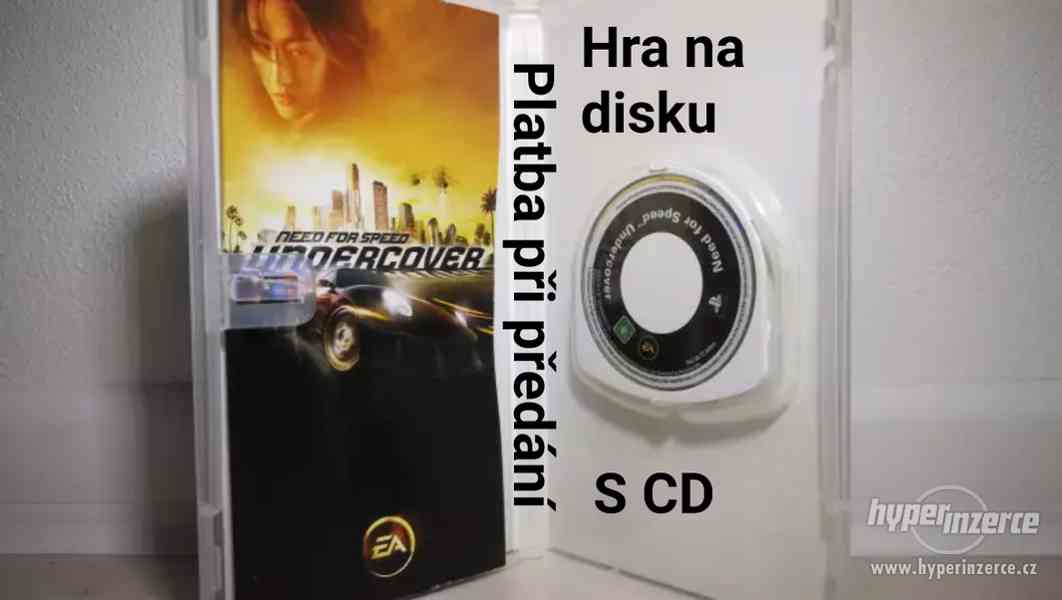 ● HRY ZA STOVKU ● NEED FOR SPEED UNDERCOVER ● HRY NA PSP