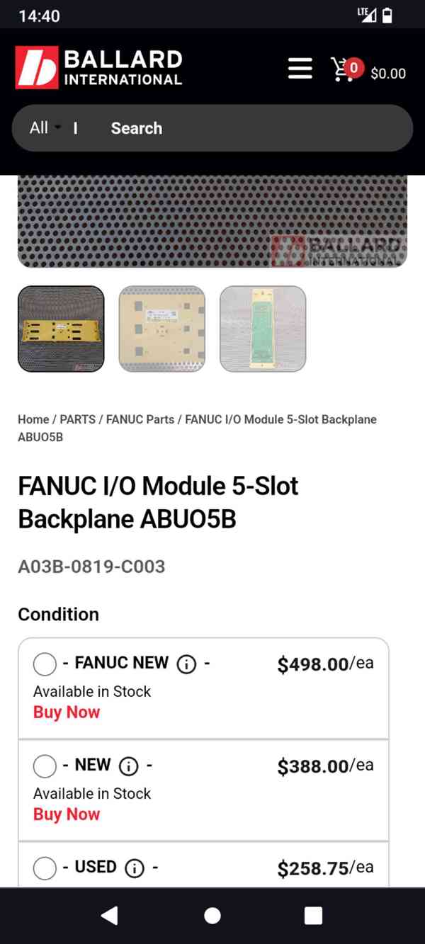 A03B-0819-C011 AiF01A I/O interface module Fanuc Počet 1ks U - foto 6
