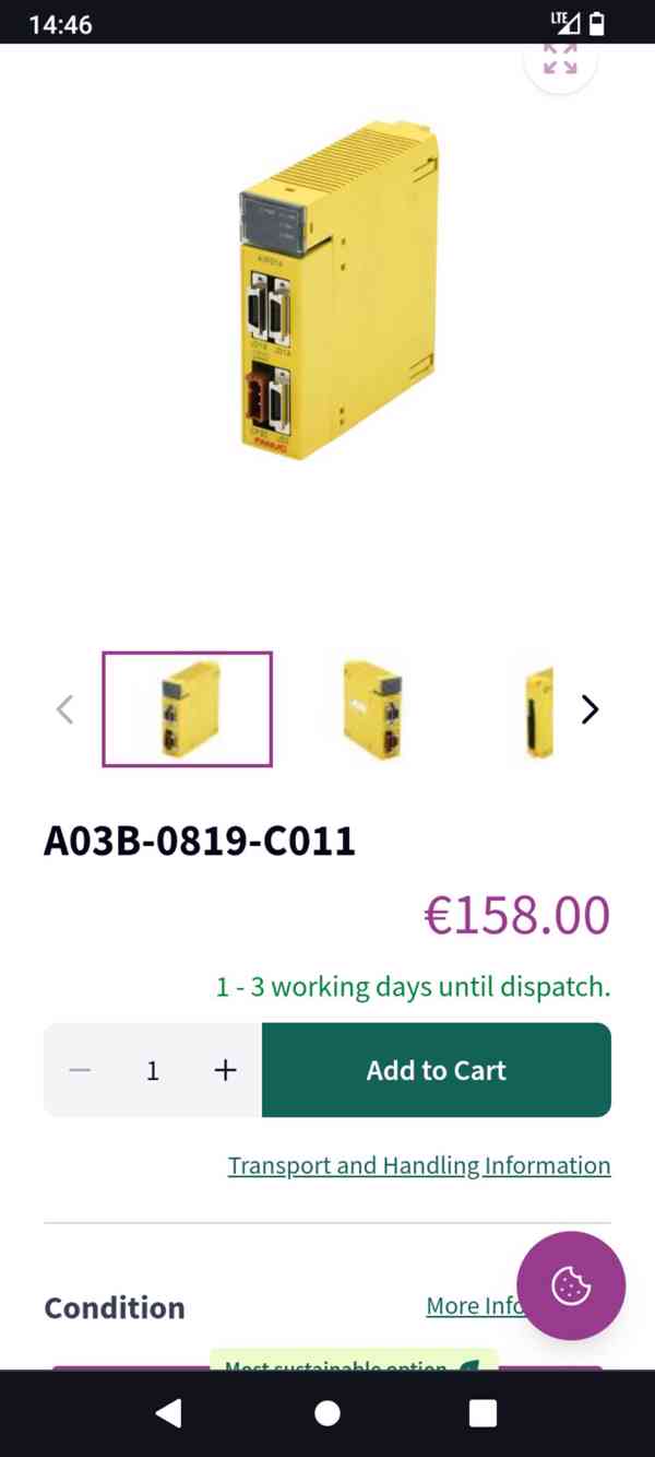 A03B-0819-C011 AiF01A I/O interface module Fanuc Počet 1ks U - foto 7