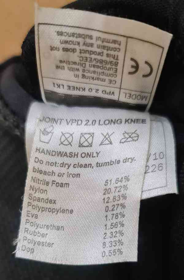 Chrániče kolen POC JOINT VPD 2.0 LONG KNEE–Uranium Black, L - foto 6