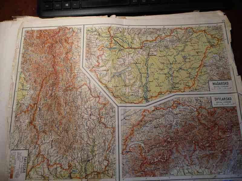 Historické atlasy a mapy - foto 2