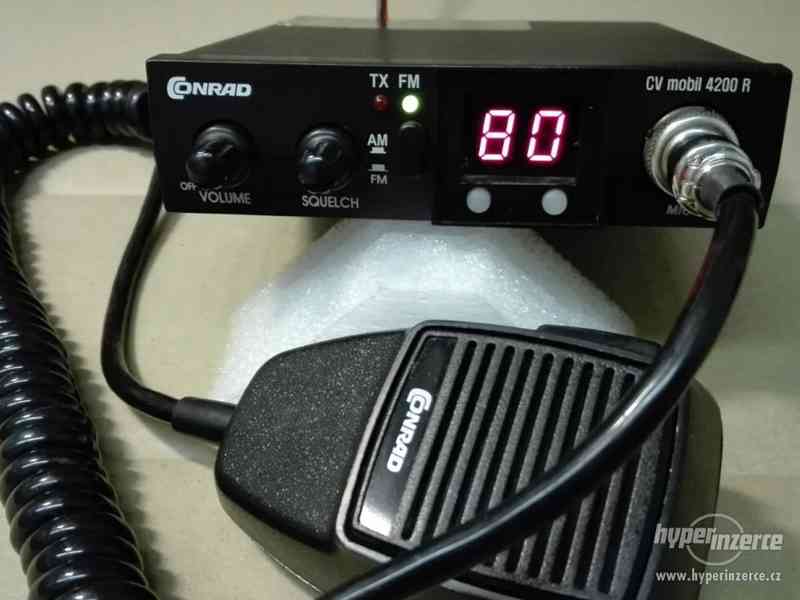 CB radiostanice Conrad CV Mobil 4200 R - foto 2