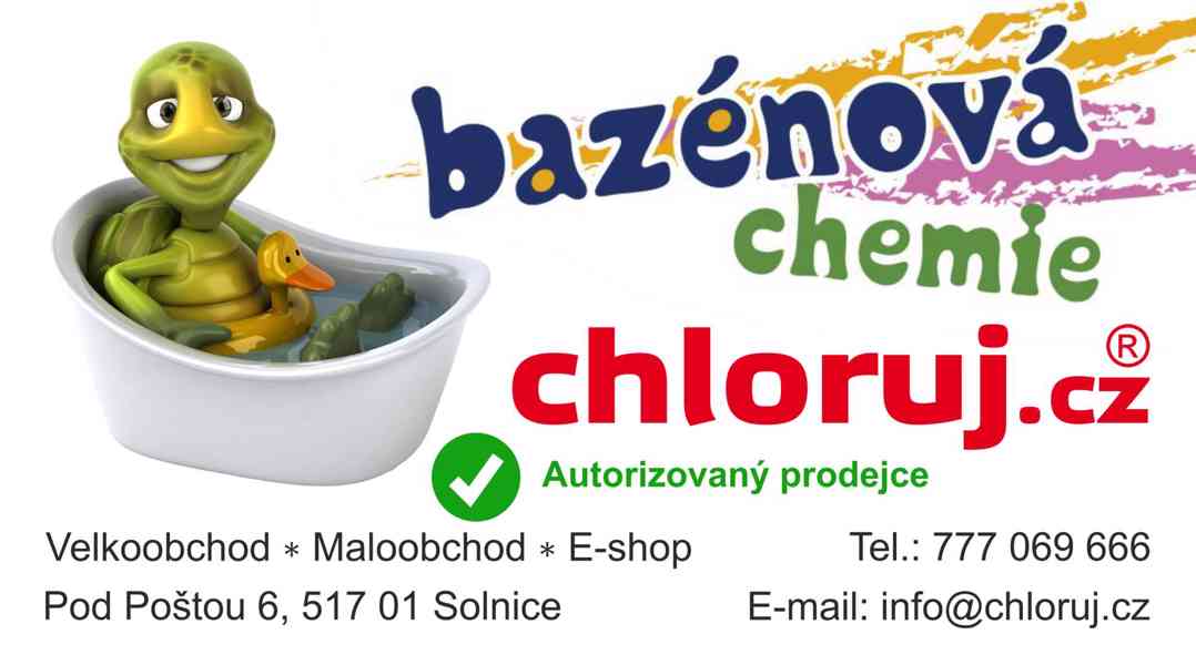 Chlornan sodný UPV - tekutý chlor do bazénu 20 kg - foto 3