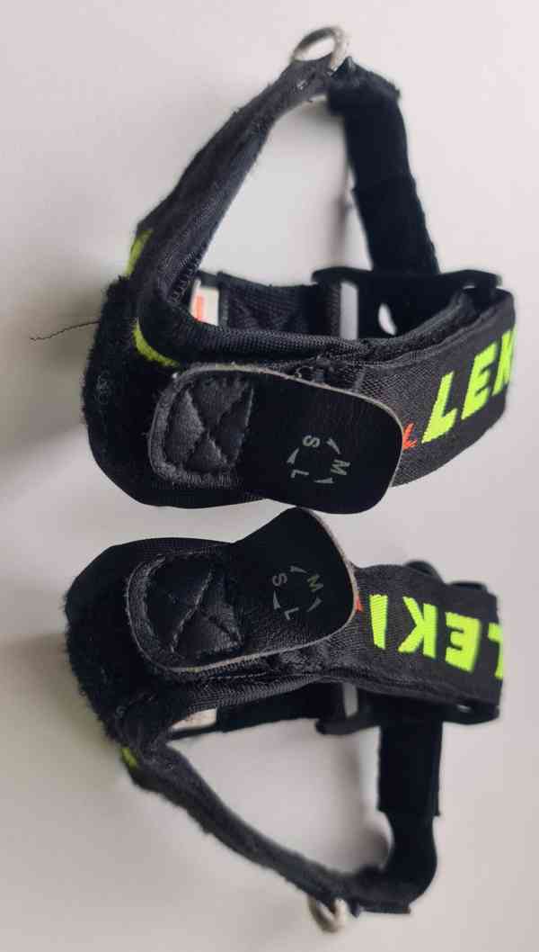 Rukavice LEKI Race slide S Jr black-red-yellow, vel.6 - foto 11