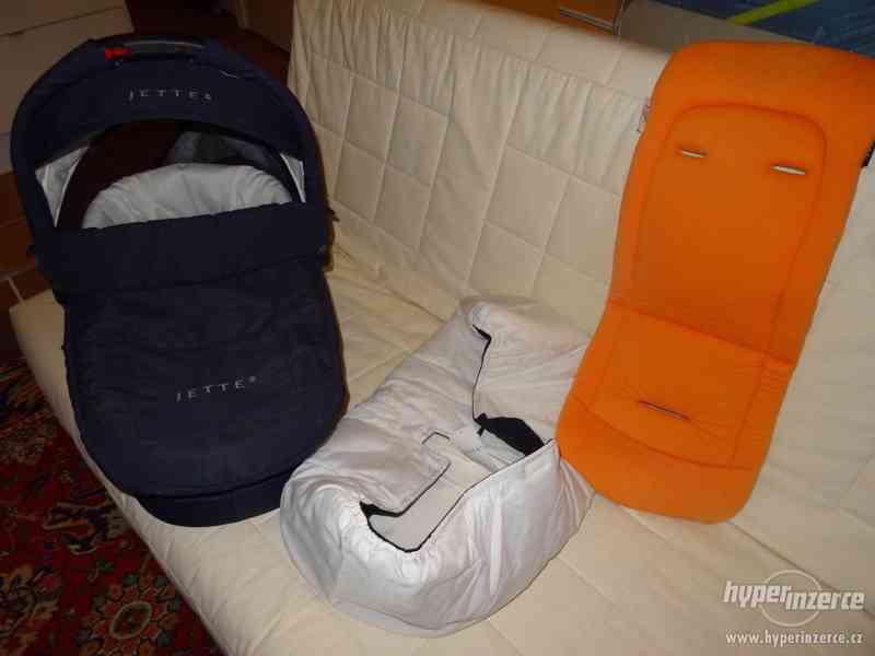 Jette Jasper,sportovní kočárek dvojkombinace, skvělá cena - foto 29