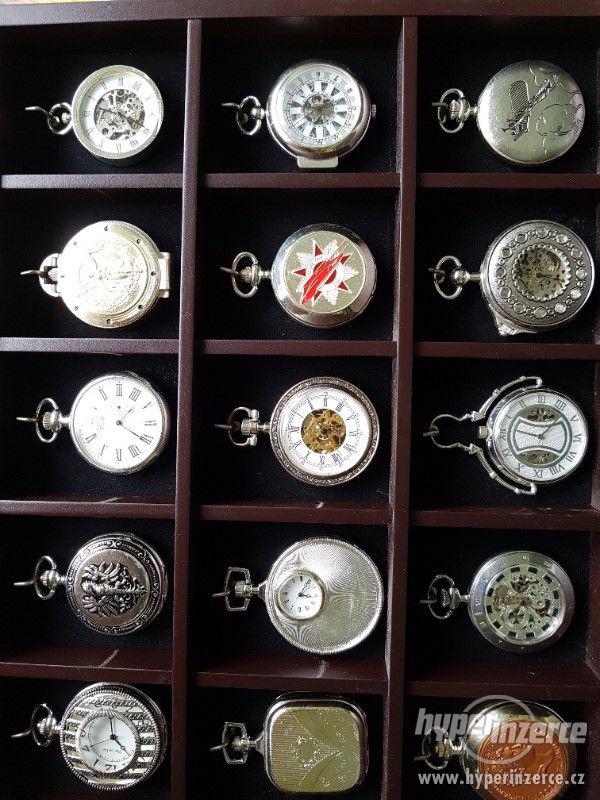 sbírka funkčních kapesních hodinek - foto 2