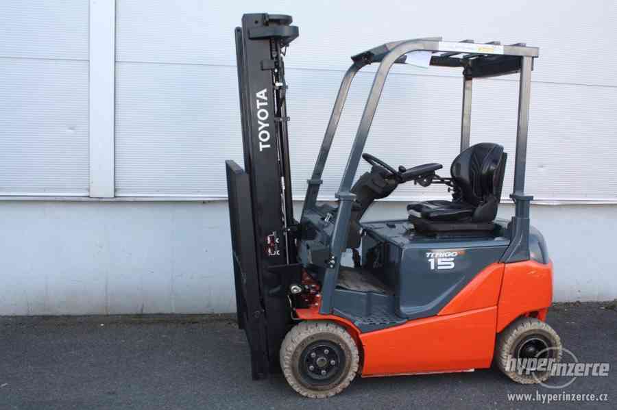 Použitý vysokozdvižný elektrický vozík Toyota 8FBMT16 - foto 1