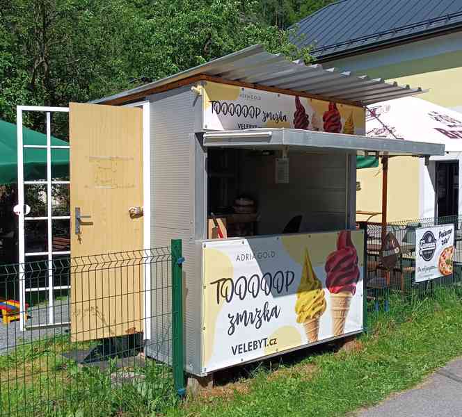 Prodejní stánek na zmrzlinu / občerstvení  - foto 2