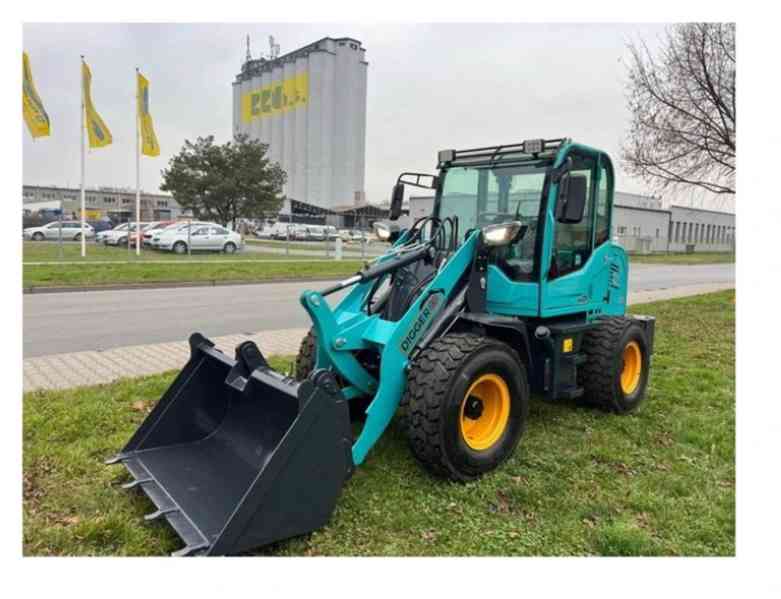 Čelní nakladač 4x4 Kolový, kloubový, Digger WL-200/10 - foto 3