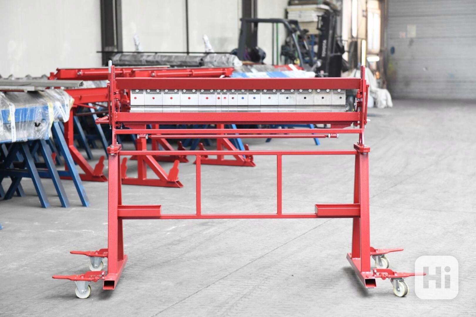 Segmentová ohýbačka plechu  SGR 1250/1mm se stojanem   - foto 1