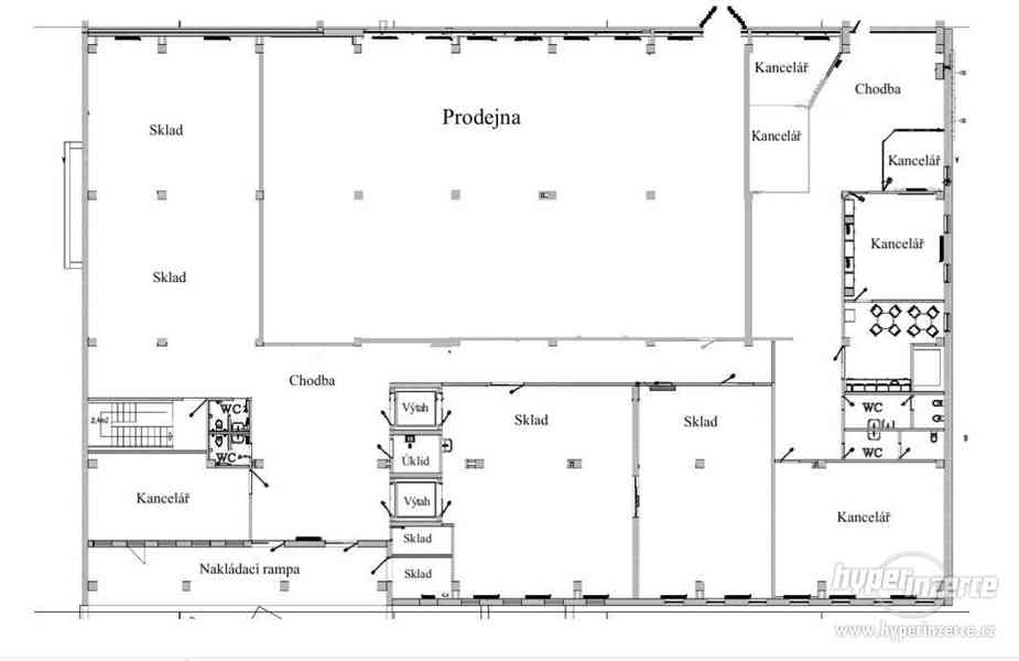 Pronájem samostatného objektu v Praha 4 Modřanech, 1800m2 - foto 7