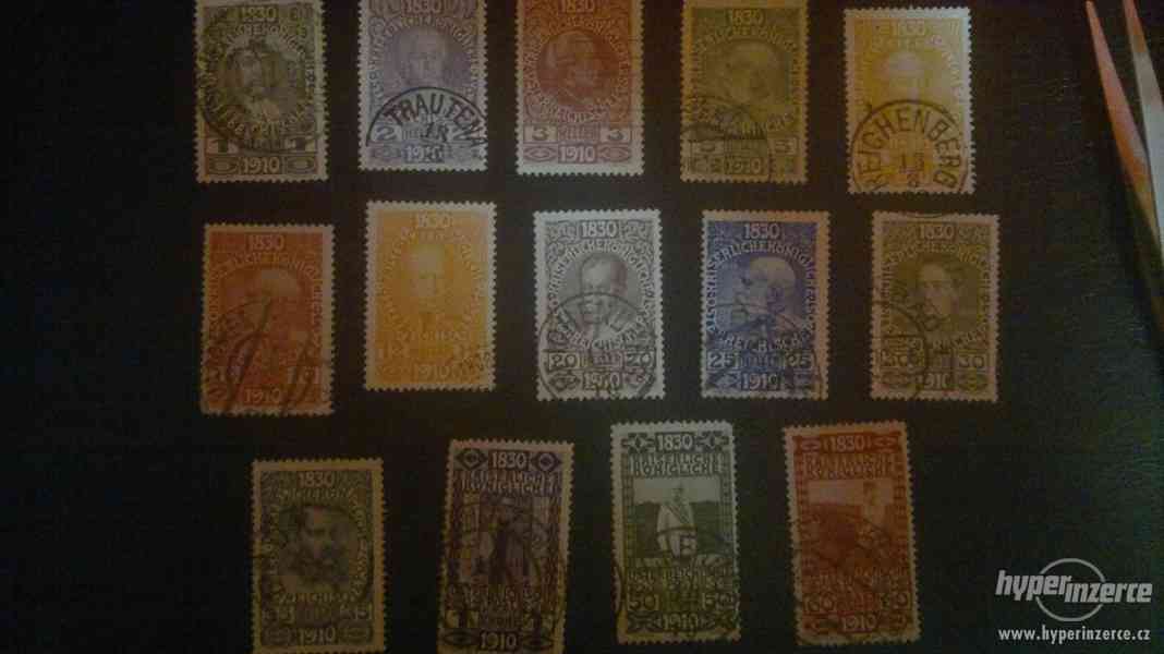 Vzácne známky 1910 - foto 1