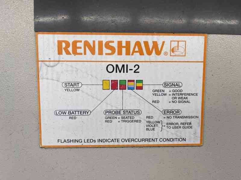 CNC STROJ, RENISHAW OMI-2 ST MV1060, Zábřeh n.Moravě - 26.6. - foto 6