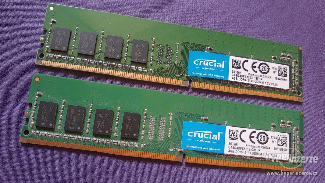 Crucial DDR4 4GB RAM 2133Mhz - foto 1