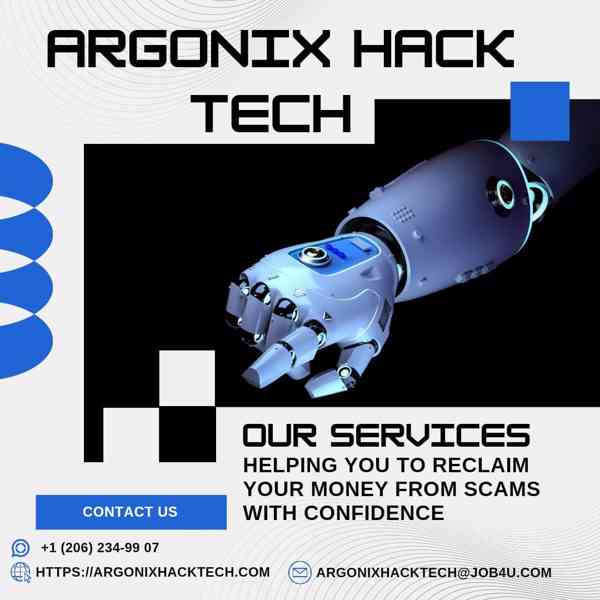 CRYPTOCURRENCY FUND RECOVERY EXPERT // ARGONIX HACK TECH - foto 2