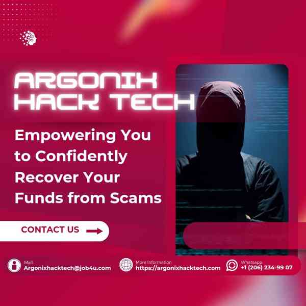 CRYPTOCURRENCY FUND RECOVERY EXPERT // ARGONIX HACK TECH - foto 3