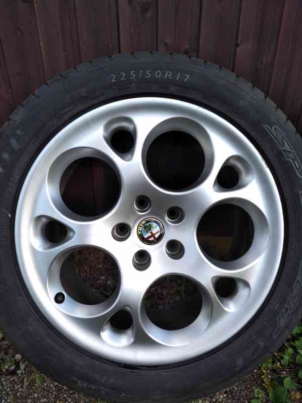 Litá kola 17" 5x108 - Alfa Romeo 166 - nabídka - foto 4