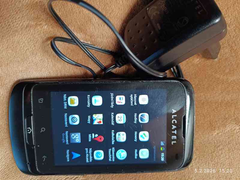 Prodám mobil ALCATEL OT-918D černý dotekový - foto 4