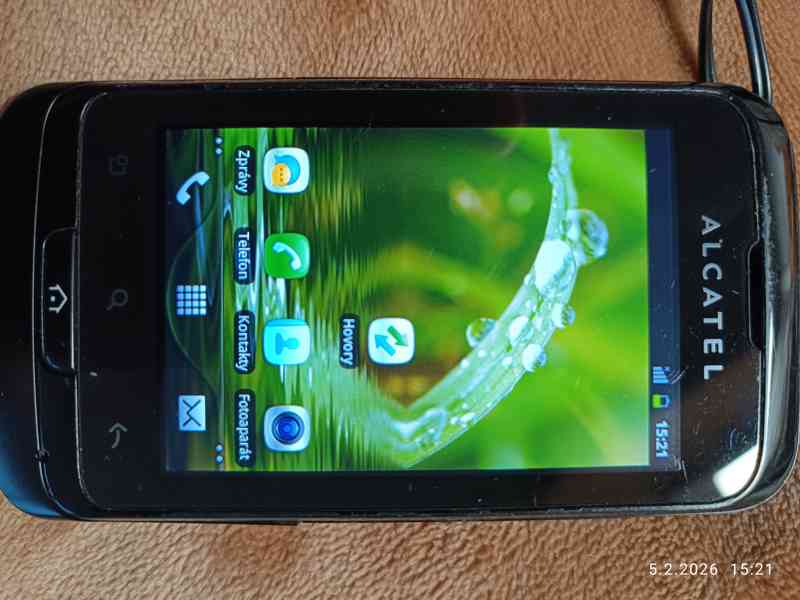Prodám mobil ALCATEL OT-918D černý dotekový - foto 2
