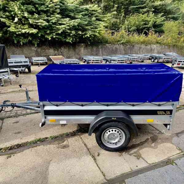 Přívěsný vozík profi NOVÝ 2,05mx1,30, svařovaný rám, DPH - foto 22