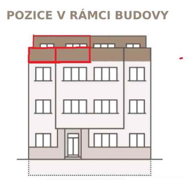 Prodej bytu 2+kk, 52,1 m2, terasa 9,3 m2, PRAHA 4 Michle - foto 8