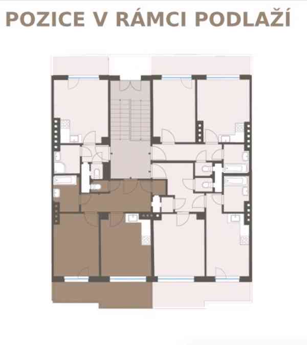 Prodej bytu 2+kk, 52,1 m2, terasa 9,3 m2, PRAHA 4 Michle - foto 10