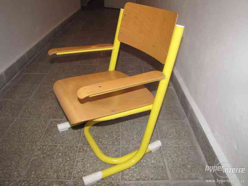 Typizovaná školní židle (MŠ, ZŠ) - 4ks - foto 1