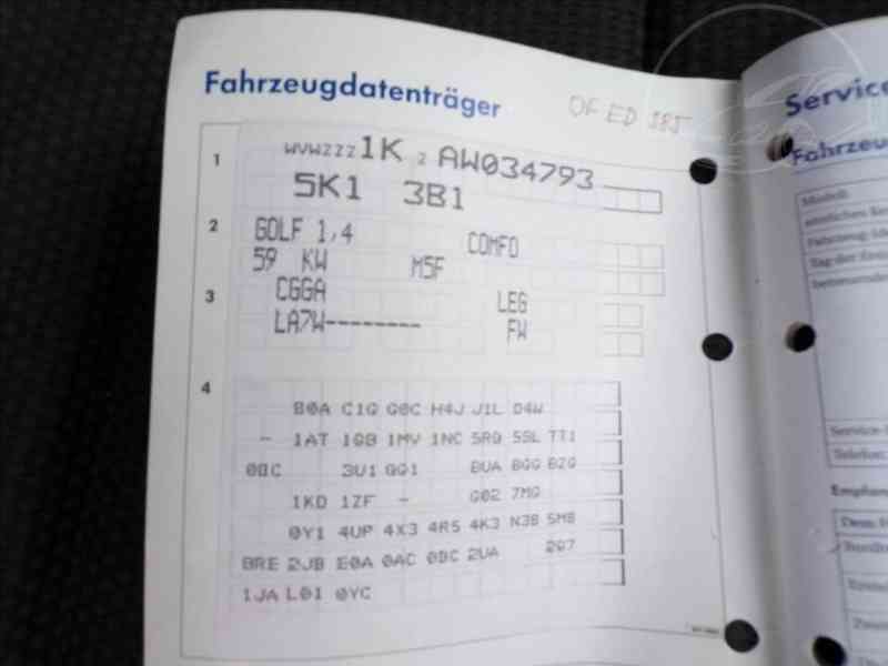Volkswagen Golf 1,4 16V COMFORT - foto 14