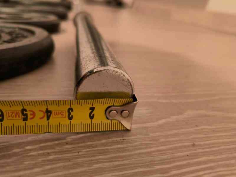 Posilovací lavice + činky - foto 7