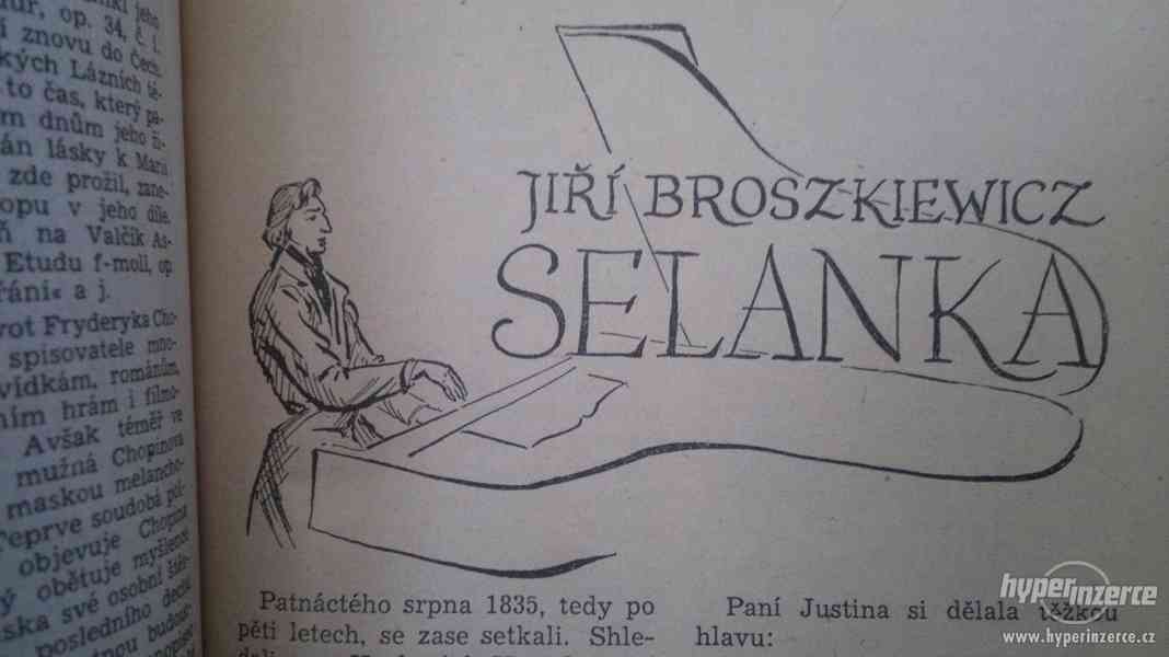Ilustrovaný časopis - Čeští spisovatelé a jiní !!!1955 - foto 3