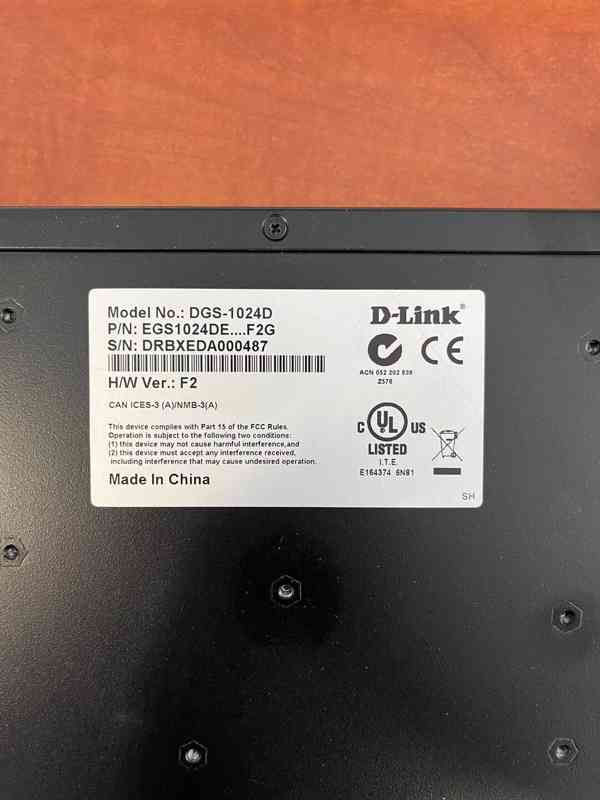 D-Link switch DGS-1024D 24 portů - foto 3