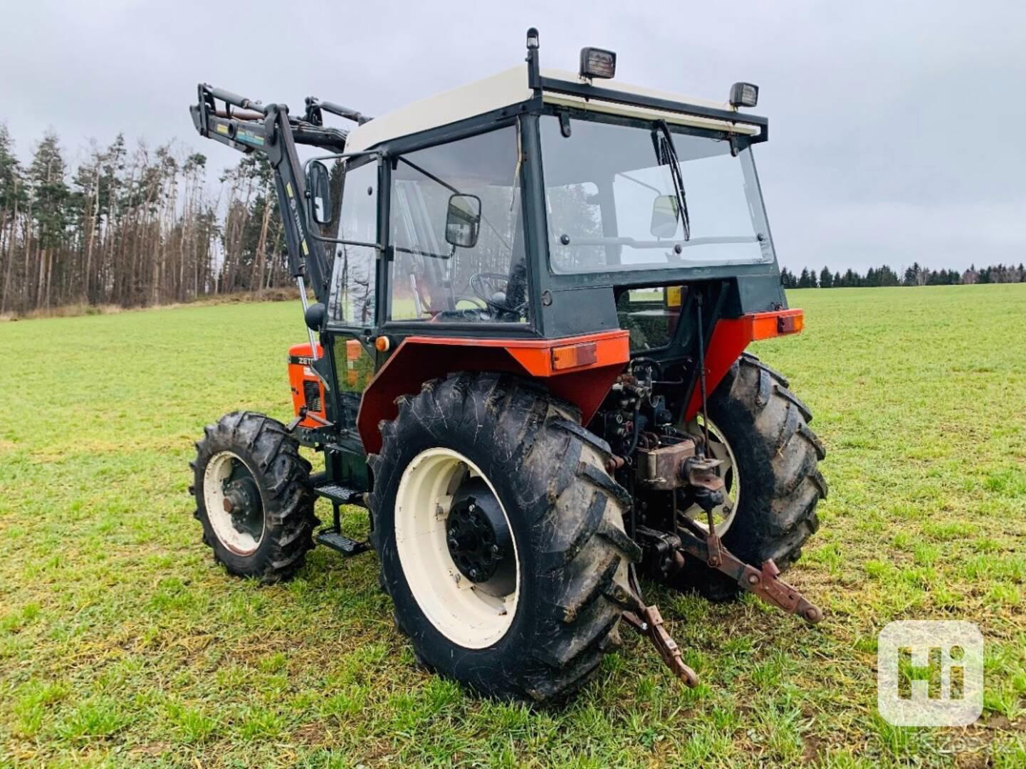 Traktor s čelním nakladačem Zetor 7245 - bazar - Hyperinzerce.cz
